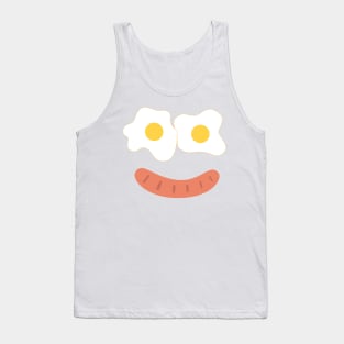 Smiley Eggs and Sausage Tank Top